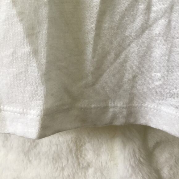 Lou & Grey by Loft White Linen Tank Top - Picture 4 of 15